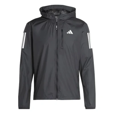 Imagen de adidas Hombre Own the Run Jacket, Black/White pocket, S Tall