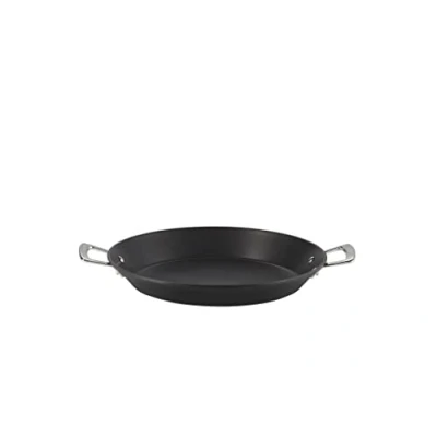 Imagen de Le Creuset Paellera antiadherente, para todas las fuentes de calor, incluso la inducción, aluminio, Antracita lateado, diámetro 32 cm, 52101320010101