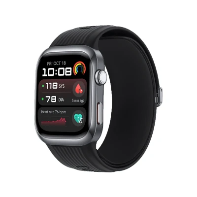 Imagen de HUAWEI Watch D2, Pantalla AMOLED de 1,82, Monitorización en Tiempo Real la Presión Arterial, ECG, Exhaustiva del Sueño, SpO2, Asistencia Sanitaria Familiar, Llamadas, Negro