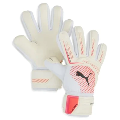 Imagen de PUMA Ultra Pro Jr NC, Guantes de Portero Niños, White Glowing Red Black, 5 041950