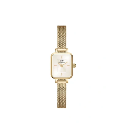 Imagen de Daniel Wellington Quadro MINI Champagne Reloj goldcoloured, Talla: One Size, Gold coloured
