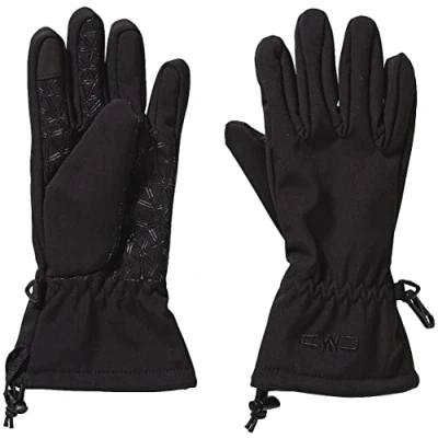Imagen de CMP Guantes Softshell para niños, Negro, 6