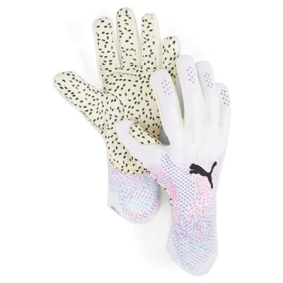 Imagen de PUMA Future Ultimate NC, Guantes de Portero Adultos Unisex, White Poison Pink Black, 11 041923