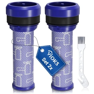 Imagen de VIOKS 2 filtros de repuesto para filtro motor Dyson 923413 01/Dyson aspiradora mano y DC33C, DC37 piezas DC39 DC28C DC53