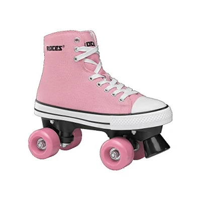 Imagen de Roces Chuck Classic Roller Patines de ruedas unisex, color rosa blanco, talla 34