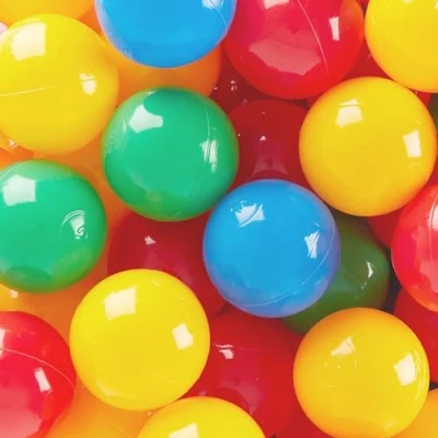 Imagen de Bieco Bolas Piscina Infantil 100 Unidades Pelotas de Colores para Parque Bebe Bolos Infantiles