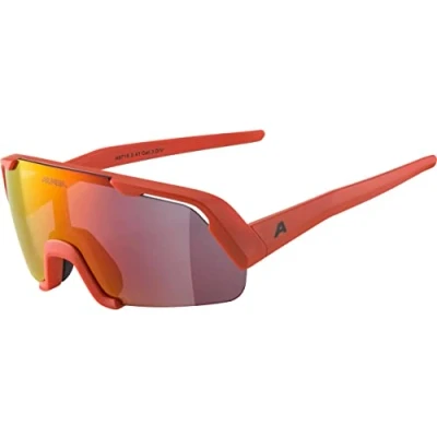 Imagen de ALPINA Unisex Niños, ROCKET YOUTH gafas deportivas, pumkin orange matt/yellow, One Size