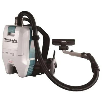 Imagen de Makita VC008GZ Aspiradora de Mochila, 40 V, máx. (sin batería, sin Cargador), Blanco