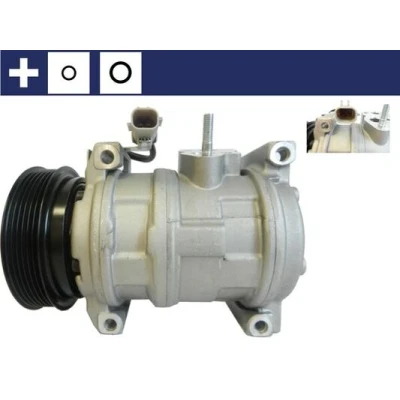 Imagen de MAHLE ORIGINAL ACP 701 000S Compresor de Aire Acondicionado 10S20C 12 PAG 46 R 134 a con junta anular CHRYSLER: VOYAGER 4