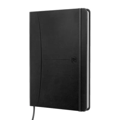 Imagen de Oxford Signature, Cuaderno A5 Hojas Blancas, Tapa Extradura Cosida, 80 Hojas, Color Negro