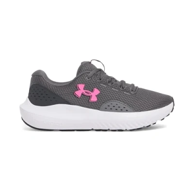 Imagen de Under Armour UA W Charged Surge 4 Zapatillas para Correr Mujer, Castlerock Anthracite Aero Pink, 36 EU