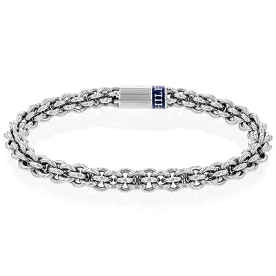 Imagen de Tommy Hilfiger Pulsera Silber blau, Hombre, Talla: One Size, blau