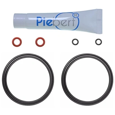 Imagen de Care Set 200930 para grasa de silicona Melitta Brühgruppen 7 partes O Rings, instrucciones (código QR)