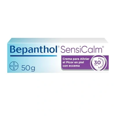 Imagen de Bepanthol Derma SensiCalm para Aliviar el Picor y Enrojecimiento de las Irritaciones Cutáneas en Solo 30 Minutos, Sin Cortisona, 50 g
