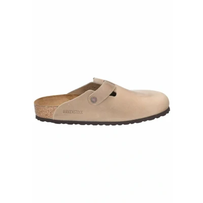 Imagen de Zuecos de piel engrasada Birkenstock Boston Oiled