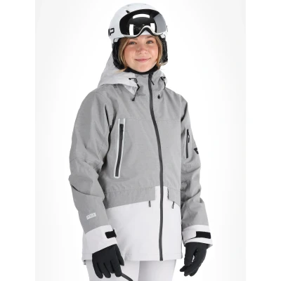 Imagen de Icepeak Cavour Chaqueta de snowboard, Mujer, Talla: 44, Light grey
