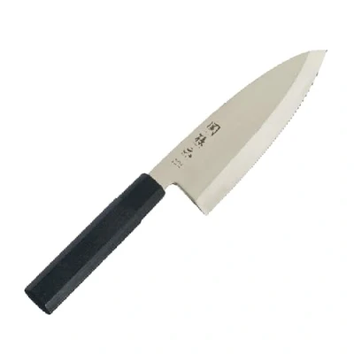 Imagen de KAI Seki Magoroku Kinju y Hekiju Deba 18,0 cm longitud de la hoja 8A sólido SUS420J2 58 56 (±1) HRC Hecho a mano madera Pakka plástico PP cuchillo cocina japonés en Japón