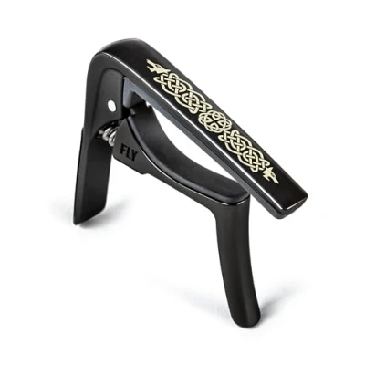 Imagen de DUNLOP 63CBKC Trigger Fly Cejilla Celtic Knot Edition, negro