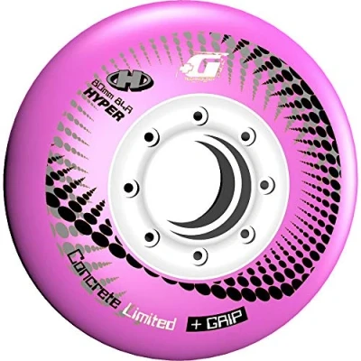 Imagen de HYPER Des Rueda P. Urban Concrete patín, Adultos Unisex, Rosa, 72/84