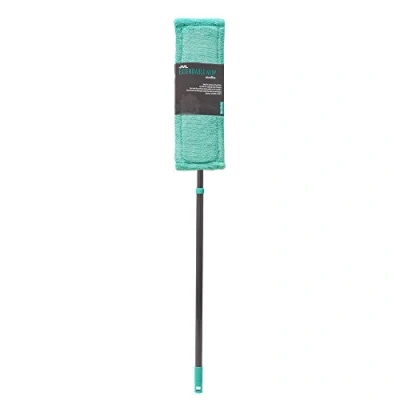 Imagen de JVL Mopa Plana Extensible de Microfibra superabsorbente, Turquesa,