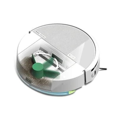 Imagen de iRobot Roomba 205 DustCompactor Combo, Aspirador, friegasuelos y compactador Integrado de residuos en el Robot, Clearview LiDAR, 7000Pa,180 mins, SmartScrub, Evita obstáculos, Recarga reanuda,App