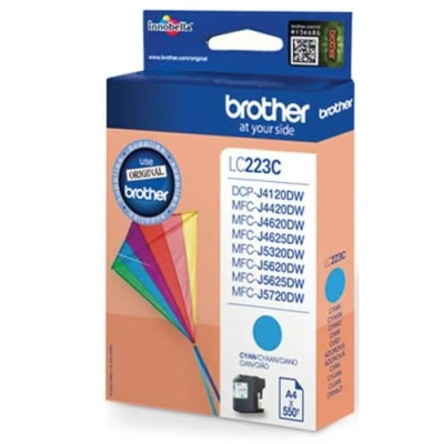 Imagen de Cartucho De Tinta Cian Brother Lc 223cbp