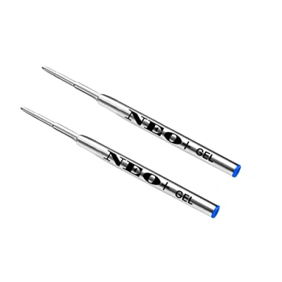 Imagen de Recambios para bolígrafo NEO+ compatibles con bolígrafos Montblanc (2 x tinta de gel azul)