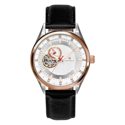Imagen de Orphelia Reloj de Pulsera Automático para Hombre Balance Con cinturino in pelle