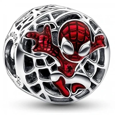 Imagen de PANDORA Charm Marvel x 792350C01 Ciudad Spider