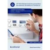 Imagen de mantenimiento preventivo de sistemas domóticos e inmóticos. ELEM0111 Montaje y inmóticos (SIN COLECCION)