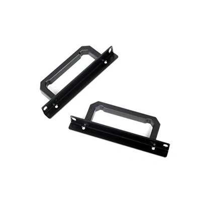 Imagen de Silverstone SST RA02B Asa para Montaje en Rack de Carcasa Ordenador, GD07 GD08 GD09 GD10, Aluminio, Negro