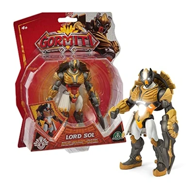 Imagen de GORMITI Personajes Deluxe 12 cm Serie 3, Lord Sol, Surtido 6, Todos para coleccionar, niños a Partir de 4 años, Giochi Preziosi, GRA23300