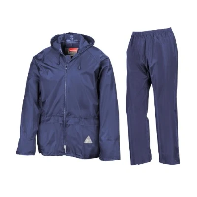 Imagen de Result Heavyweight Waterproof Jacket &amp; Trouser Set Impermeable, Azul (Royal), Large para Hombre