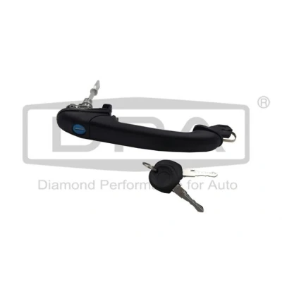 Imagen de DPA 88370693802 Manecilla de Puerta Delante, izquierda negro VOLKSWAGEN: Polo III Hatchback