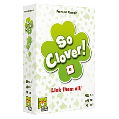 Imagen de Repos , So Clover! Board Game 3 6 Players Ages 10+ 30 Minute Playing Time