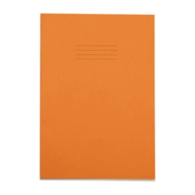 Imagen de RHINO F8M A4 80 Page Exercise Book Orange (Pack of 10)