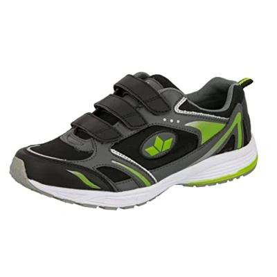 Imagen de Lico Marvin V, Zapatillas para correr Hombre, Negro/Verde (Anthrazit Negro Lemon), 46 EU