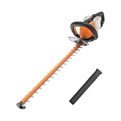 Imagen de WORX wg284e.9 40 V (2 x 20 V) Eléctrico Dual tipo de cuchillas para uniforme Cortes Incluye Funda Cortasetos sin carga y batería