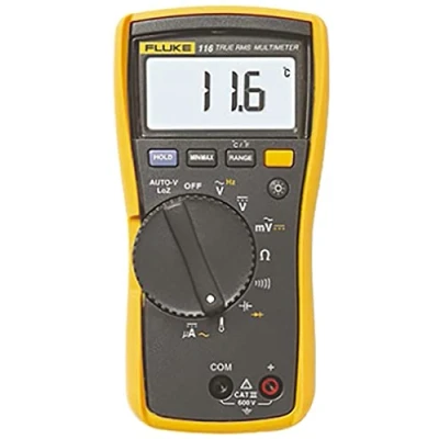 Imagen de Fluke networks 116 Multímetro Digital (Pantalla Lcd, 6000 Cuentas, Categoría De Seguridad Cat Iii 600 V)