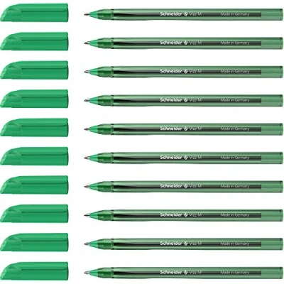 Imagen de Schneider Vizz Bolígrafo (punta M, 10 unidades), color verde