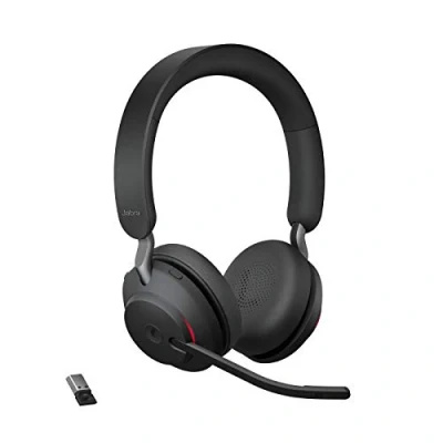 Imagen de Jabra Evolve2 30 SE Auriculares Estéreo con Cancelación de Ruido, Cable USB C y Tecnología Llamada 2 Micrófonos Certificado para MS Teams, Todas Las Plataformas Negro