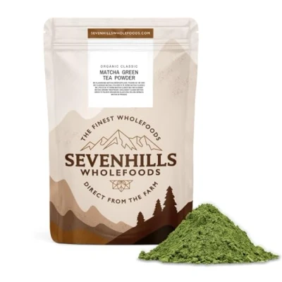 Imagen de Sevenhills Wholefoods Matcha Té Verde Japonés Clásico Orgánico 200g, en Polvo, de Uji, Kyoto, Japon