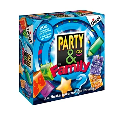 Imagen de Diset Party &amp; Co Family, Juego de mesa familiar multiprueba a partir 8 años