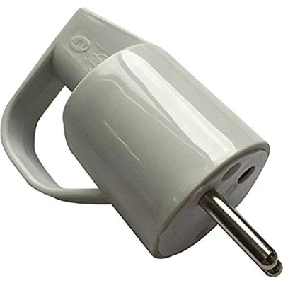 Imagen de Dio dio043069 enchufe macho 2 polos con tierra a anillo, Gris, DIO043070