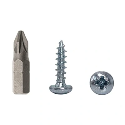 Imagen de Lote de 250 tornillos DIN 7981 acero galvanizado 5,0 x 20 mm, para madera aglomerado con cabeza bandeja, tornillo universal Pozi Drive, PZ totalmente roscado (250, 5 mm)