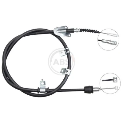 Imagen de A.B.S. K17310 Cable de Freno Mano 1724 Discos
