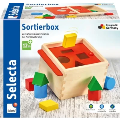 Imagen de Selecta Caja clasificadora Quatrino, color (Schmidt Spiele GmbH 62005) , color/modelo surtido