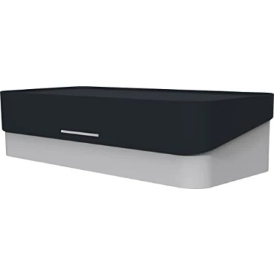 Imagen de Helit H6252595 The Company Organizador de mesa, color negro y gris
