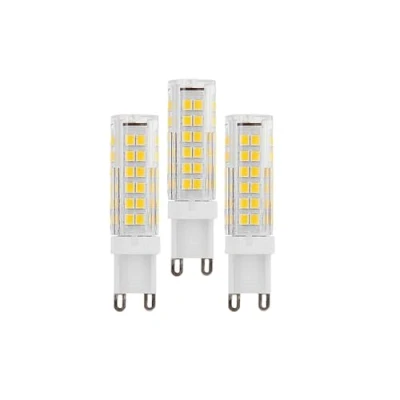 Imagen de WANGPEI Bombillas LED g9 Equivalente a 9W Halógena de 90W Blanco Cálido 3000K 900Lumen Ángulo Haz 360 ​ Lámpara Ahorro Energía No Regulable(Paquete 3)