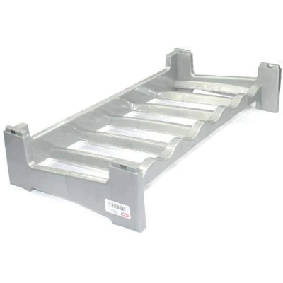 Imagen de Stefanplast Botellero, Plateado, 60 x 30 12 cm